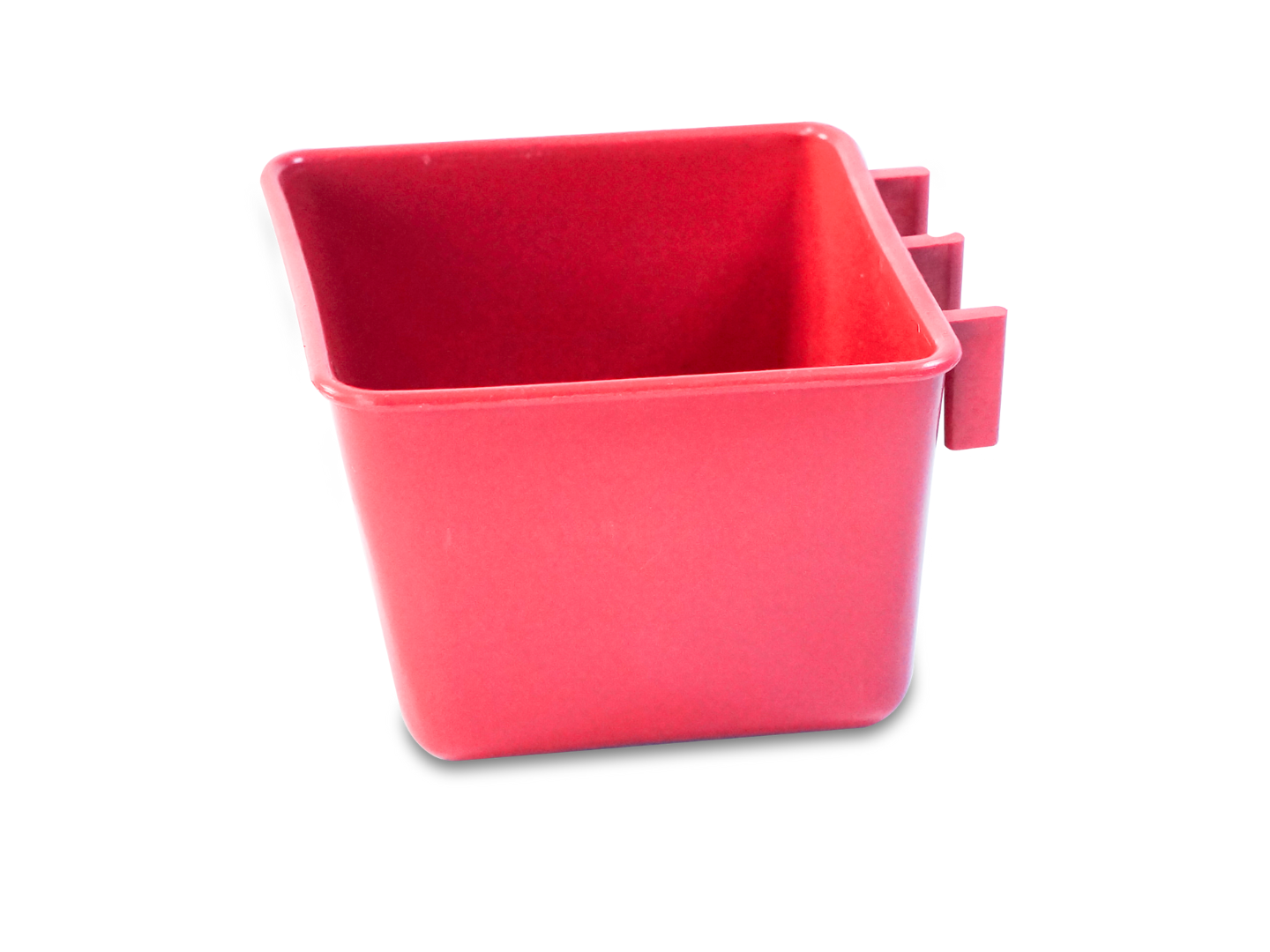 PAQUETE DE COMEDERO CUADRADO PARA GALLO 6 PZS