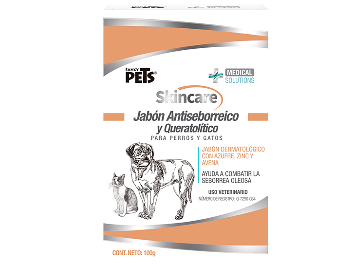 MS-SKINCARE JABON ANTISEBORREICO Y QUERATOLITICO