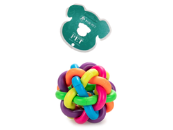 PELOTA TRENZADA MULTICOLOR GRANDE