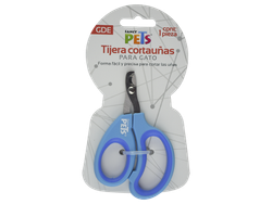 TIJERA CORTAUÑAS P/GATO GDE
