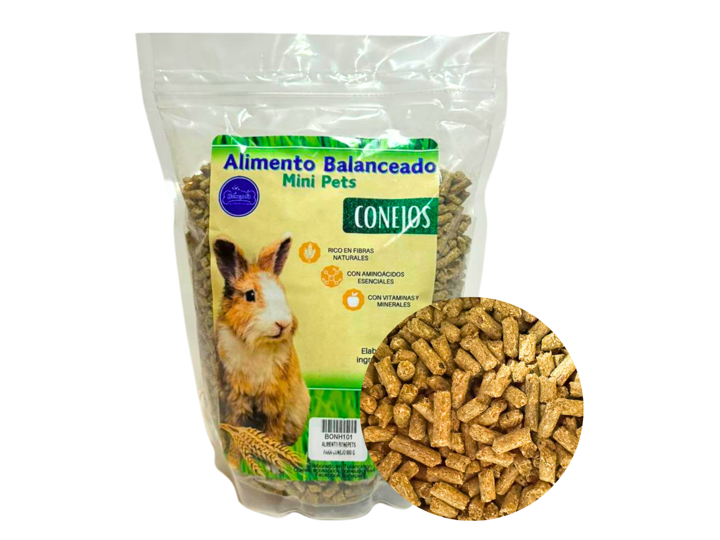 ALIMENTO BONEPETS PARA CONEJO 900 G