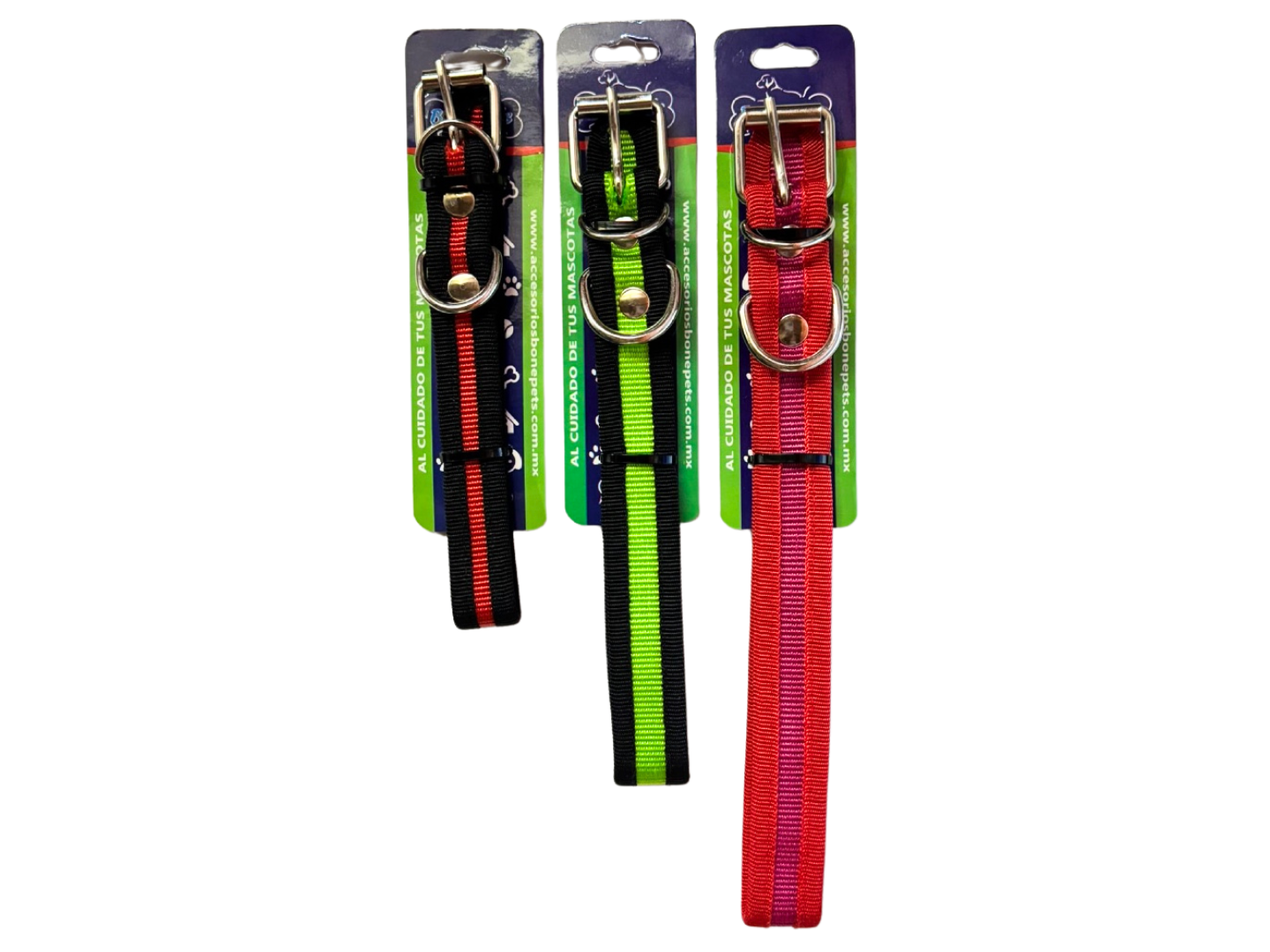 COLLAR NYLON REFORZADO COLORES