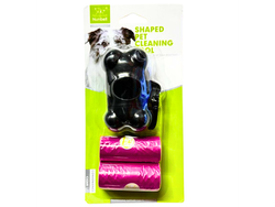 HUESO PORTA BOLSA C/2 ROLLOS DE BOLSAS DE HECES