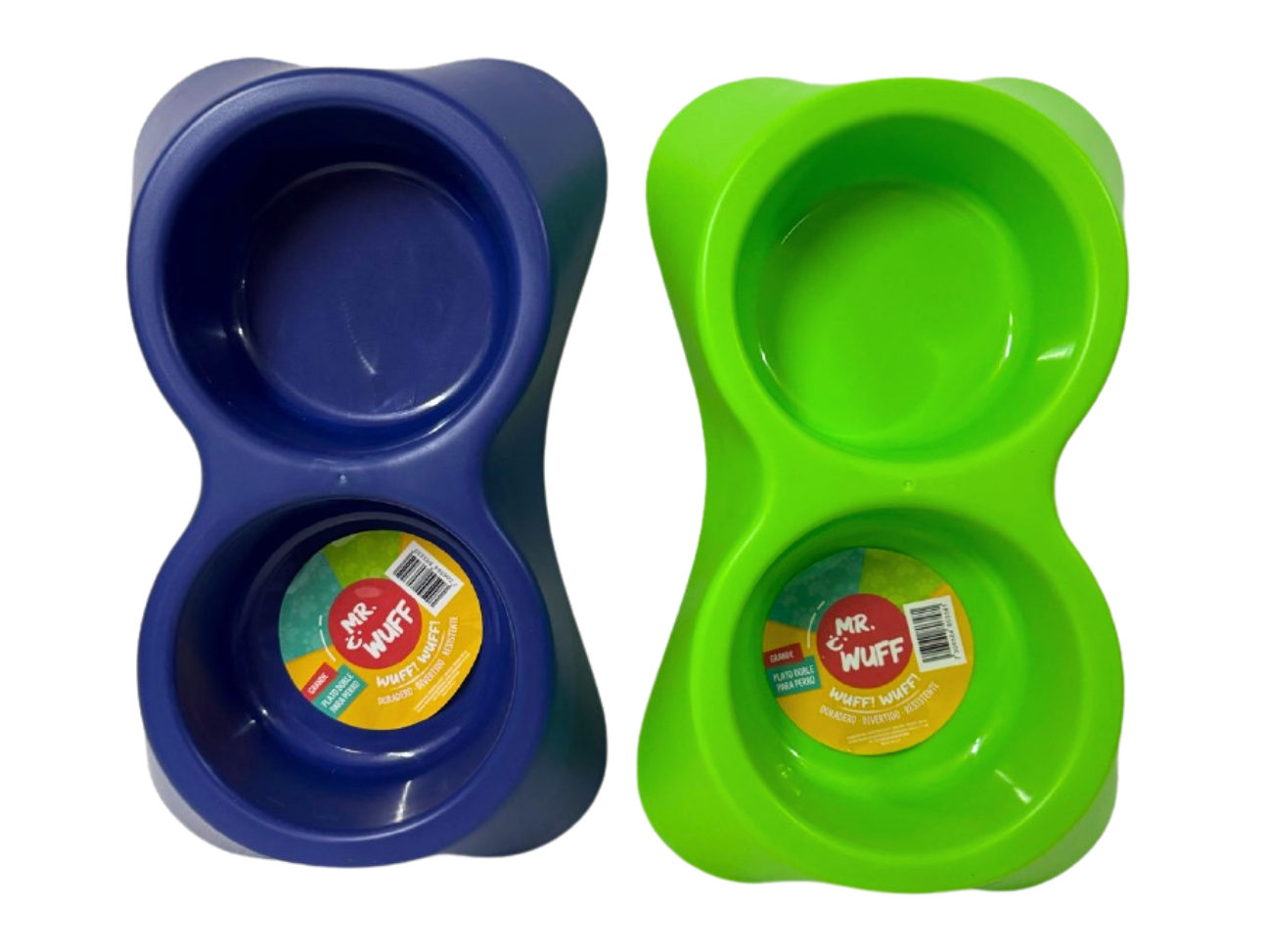 PLATO DOBLE GRANDE COLORES