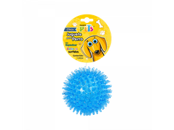 JUGUETE PELOTA GLITTER C /SQUEAKER CH COLORES