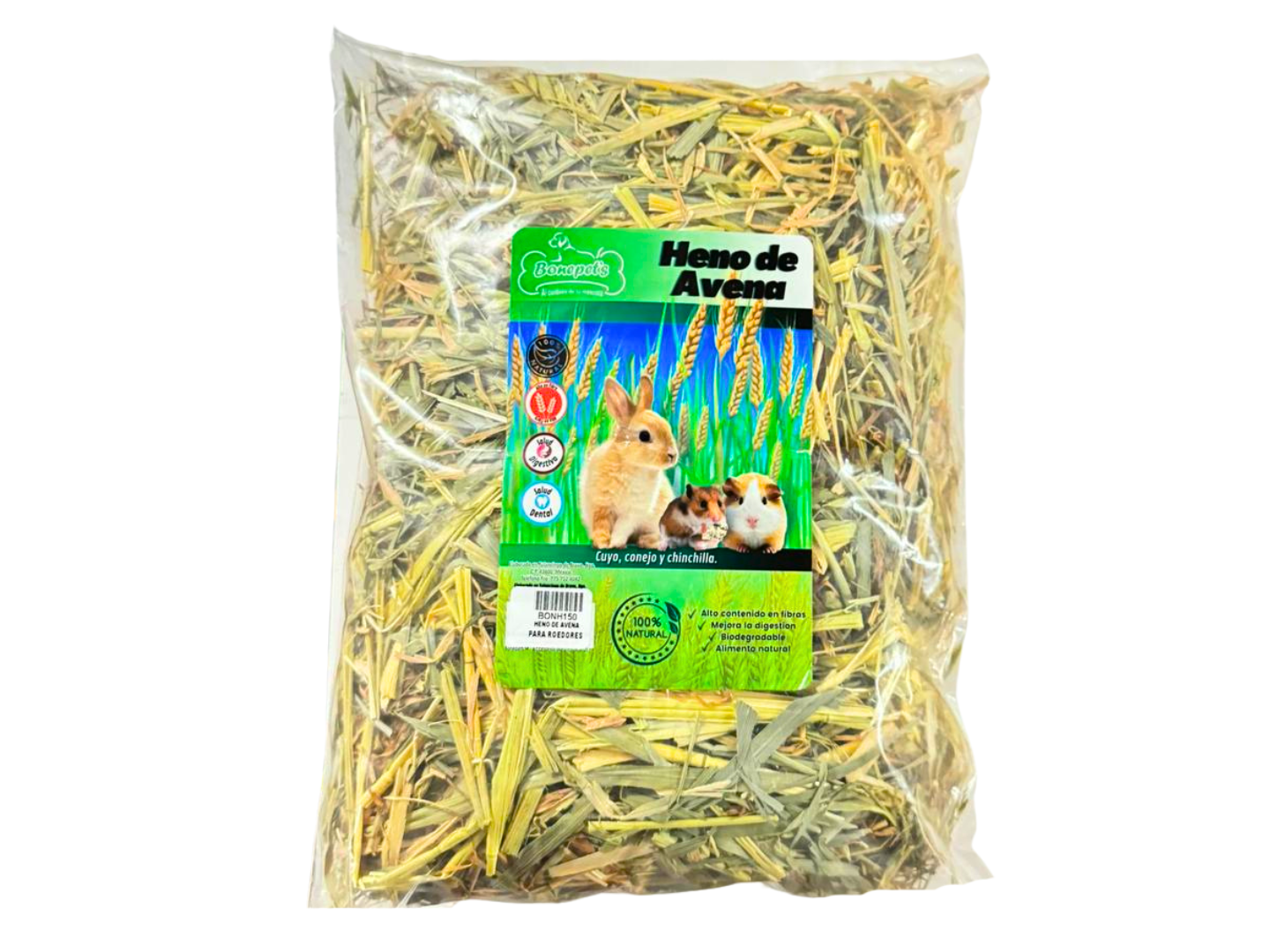 HENO DE AVENA PARA ROEDORES