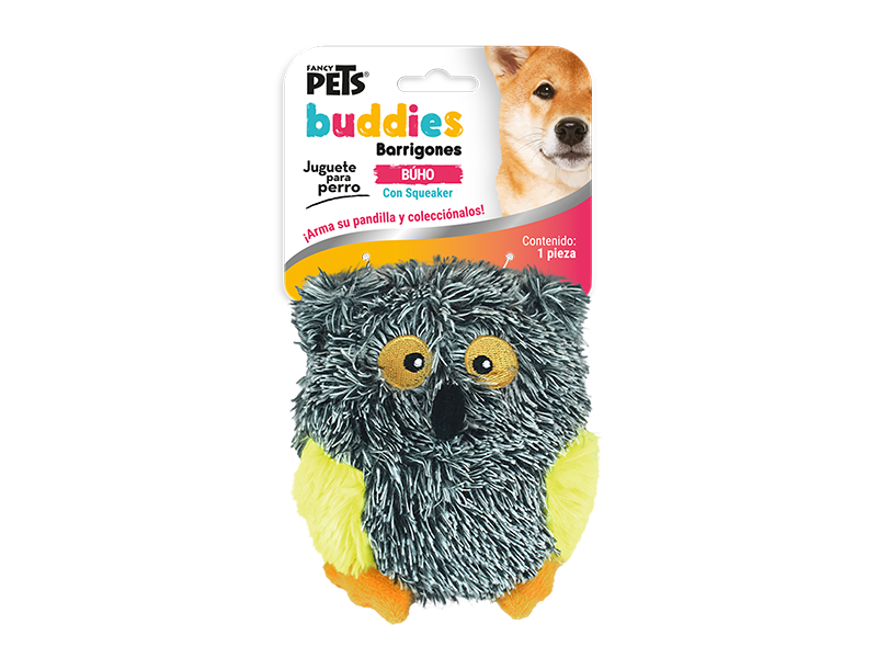 JUGUETE BUHO BARRIGON BUDDIES