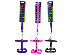 BON051 - CORREA CON PECHERA 1/2 CINTA ESTAMPADO