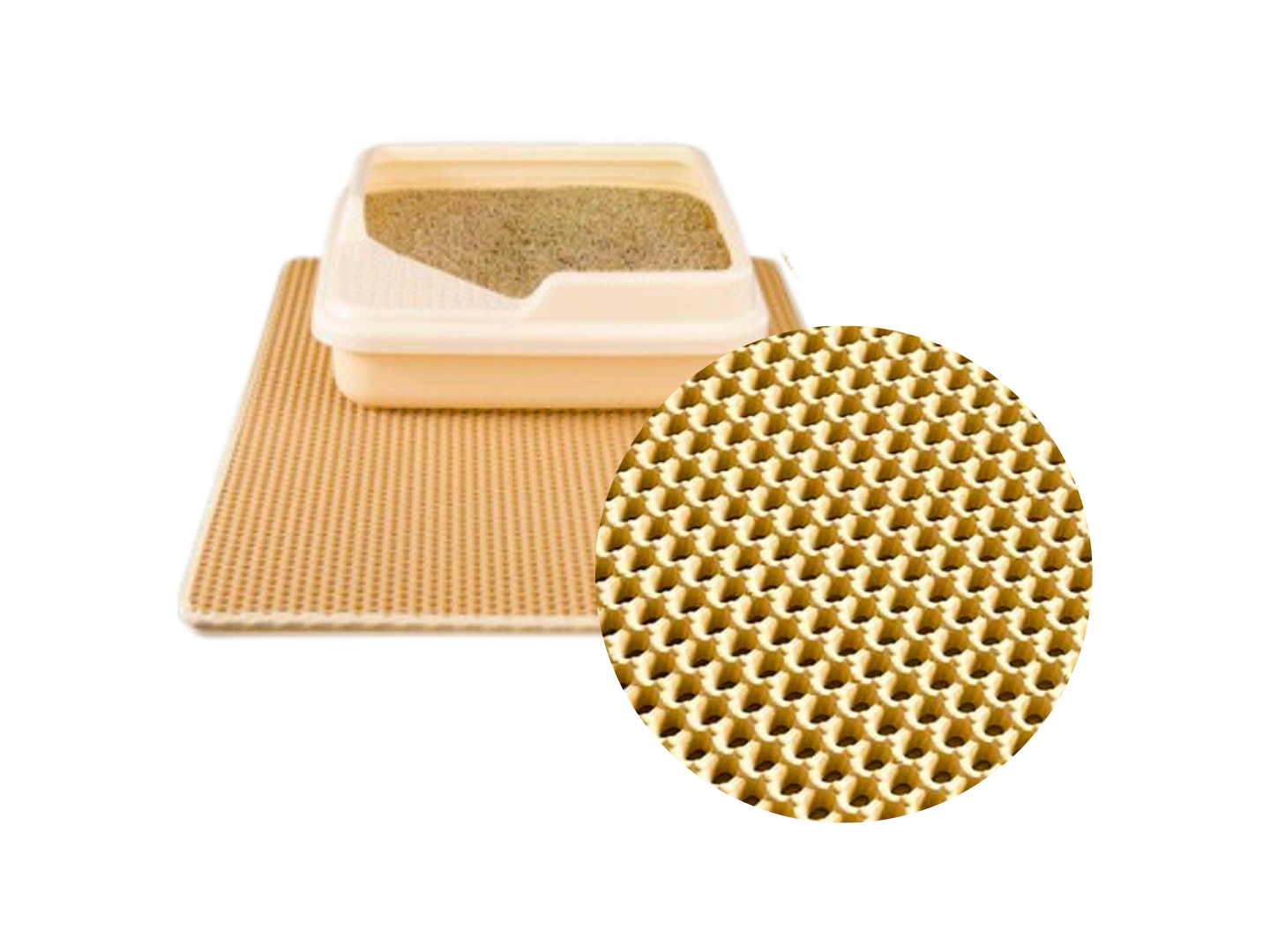 TAPETE RECOLECTOR DE ARENA FOMI 75*55CM