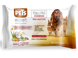 TOALLITAS HUMEDAS EXPERT 40 PZAS