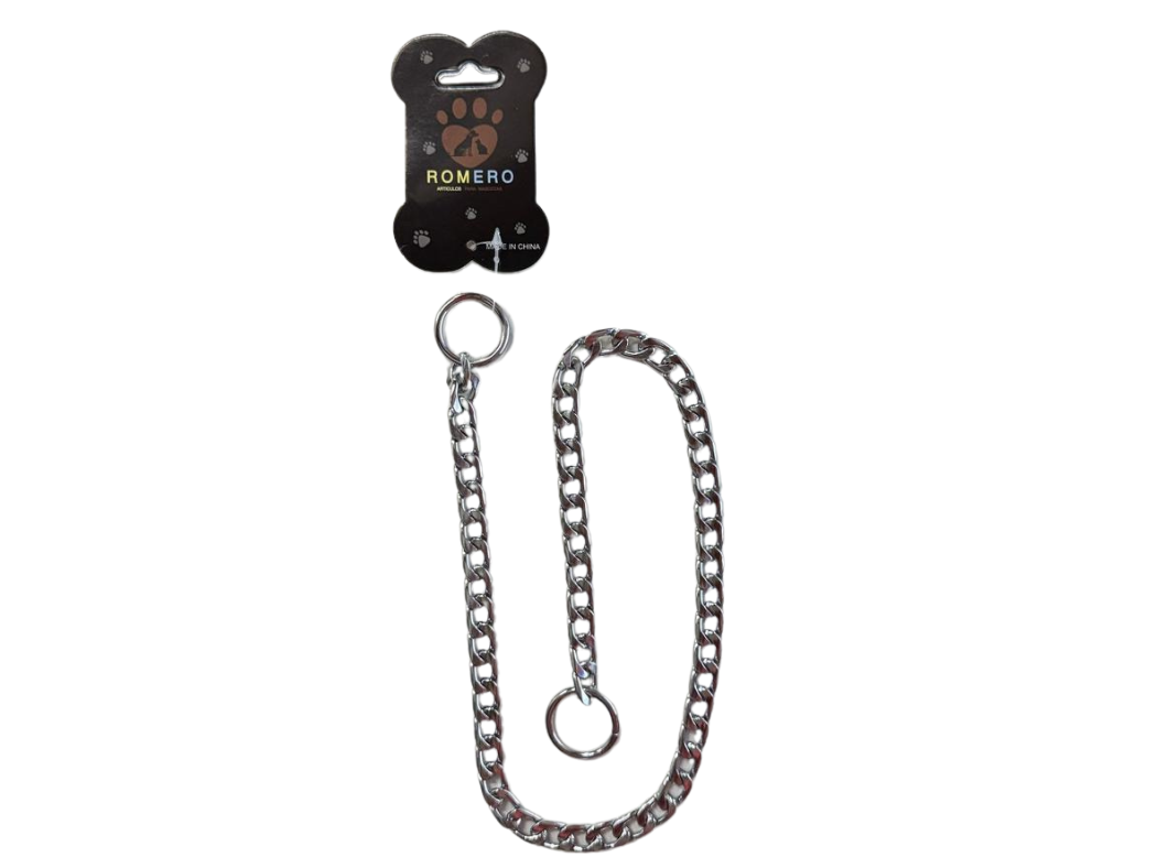 CADENA DE CASTIGO ESLABON APLANADO 65CM