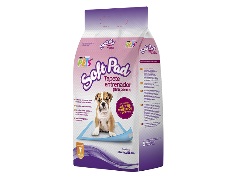 TAPETE ENTRENADOR (PADS) FANCY PET 7 PZ