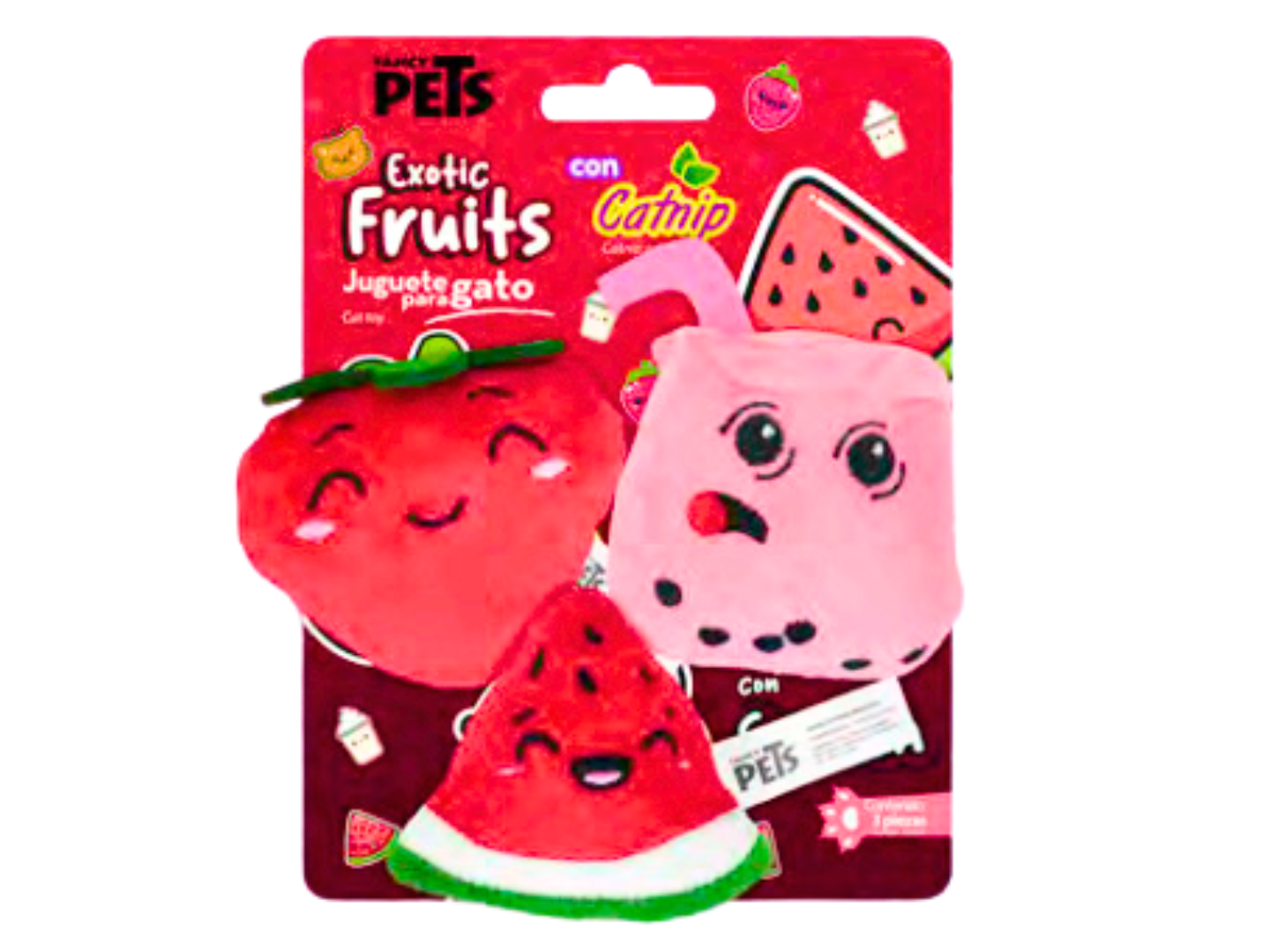 3 PACK JUGUETE PARA GATO LUCH EXOTICO