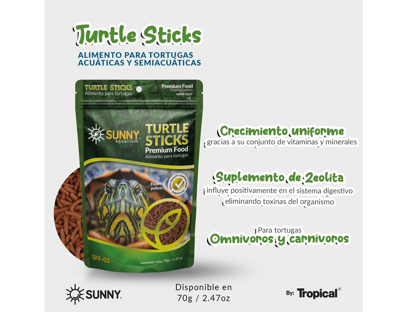 ALIMENTO TURTLE STICK