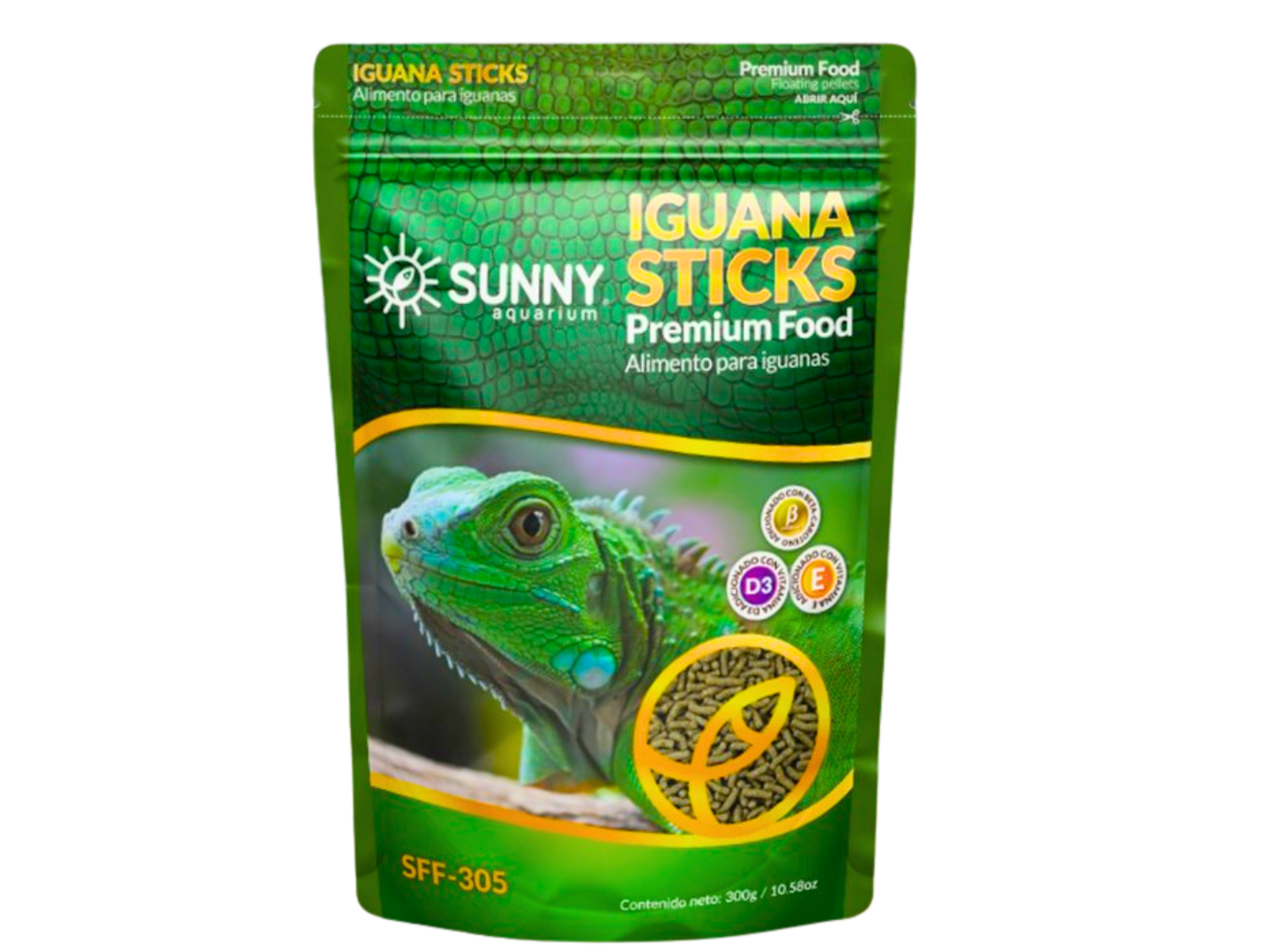 ALIMENTO SUNNY IGUANA STICKS 300G