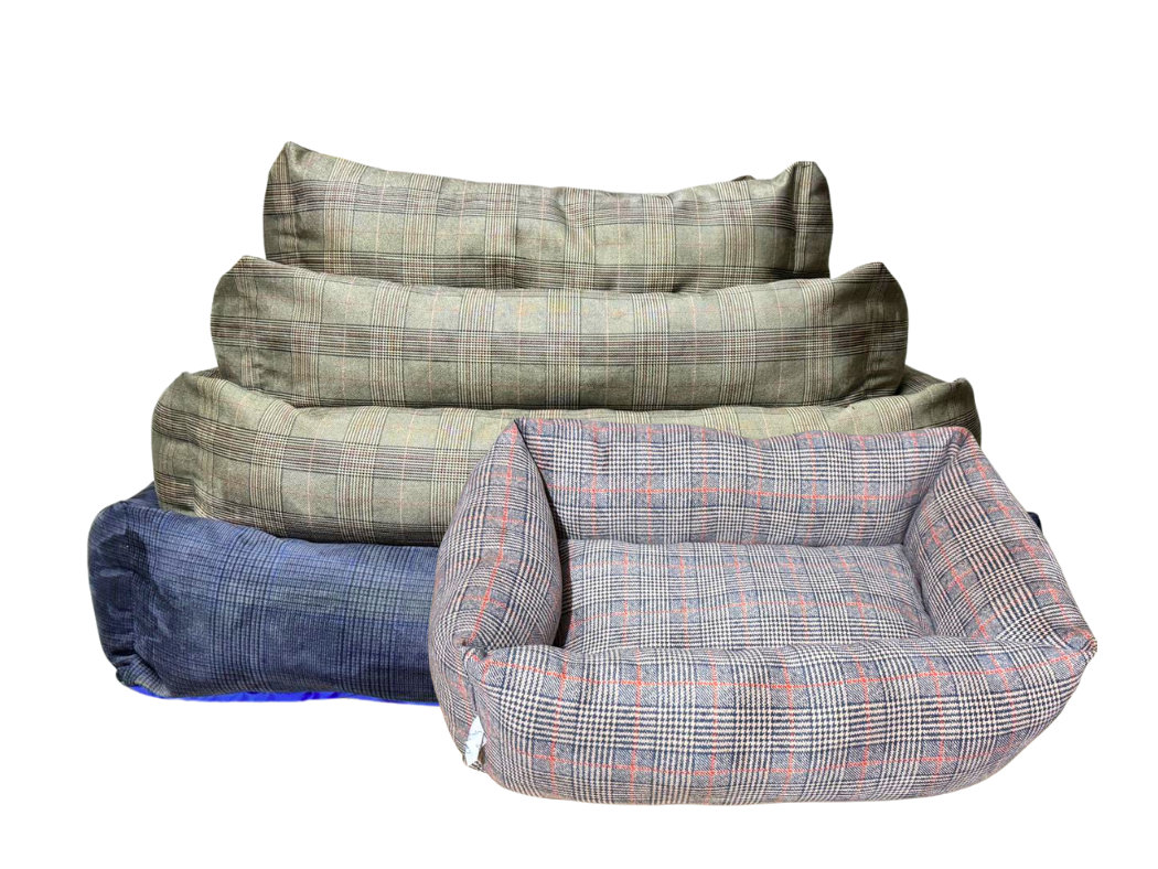 RECTANGULAR SUED CUADROS