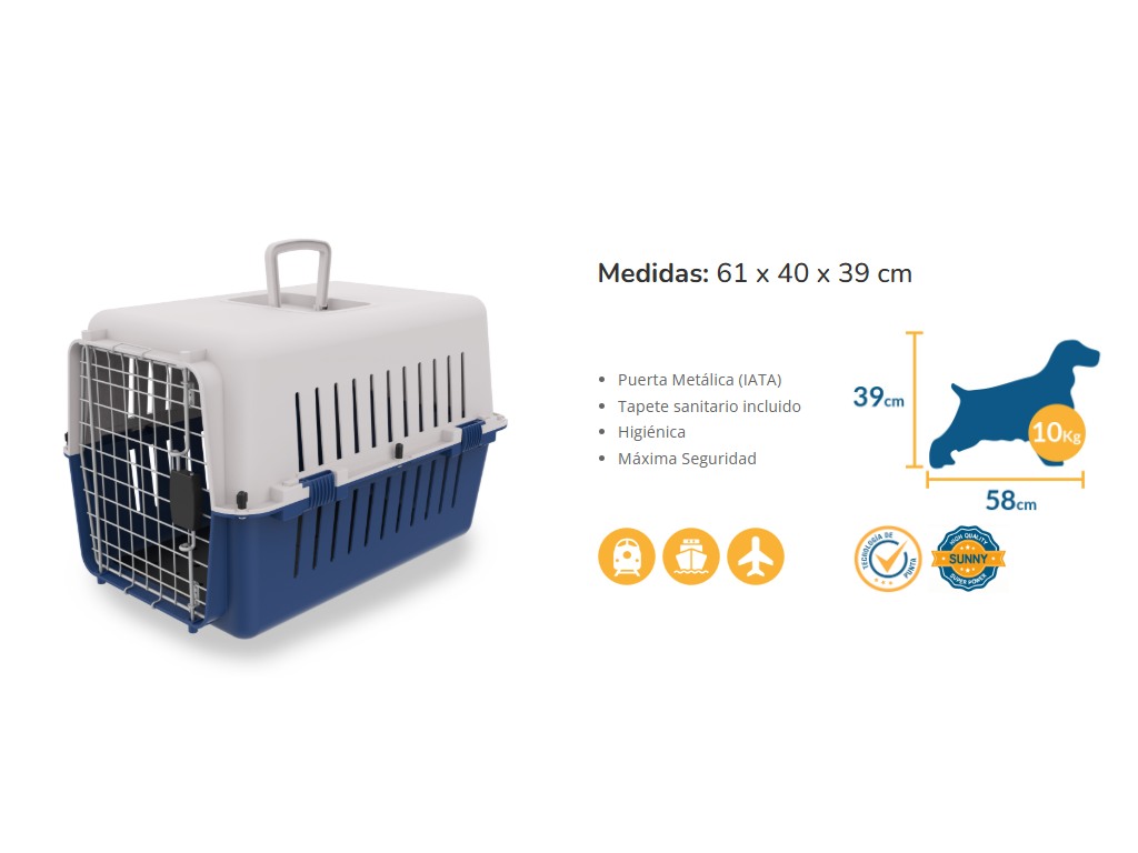 TRANSPORTADORA PARA PERRO CHICA