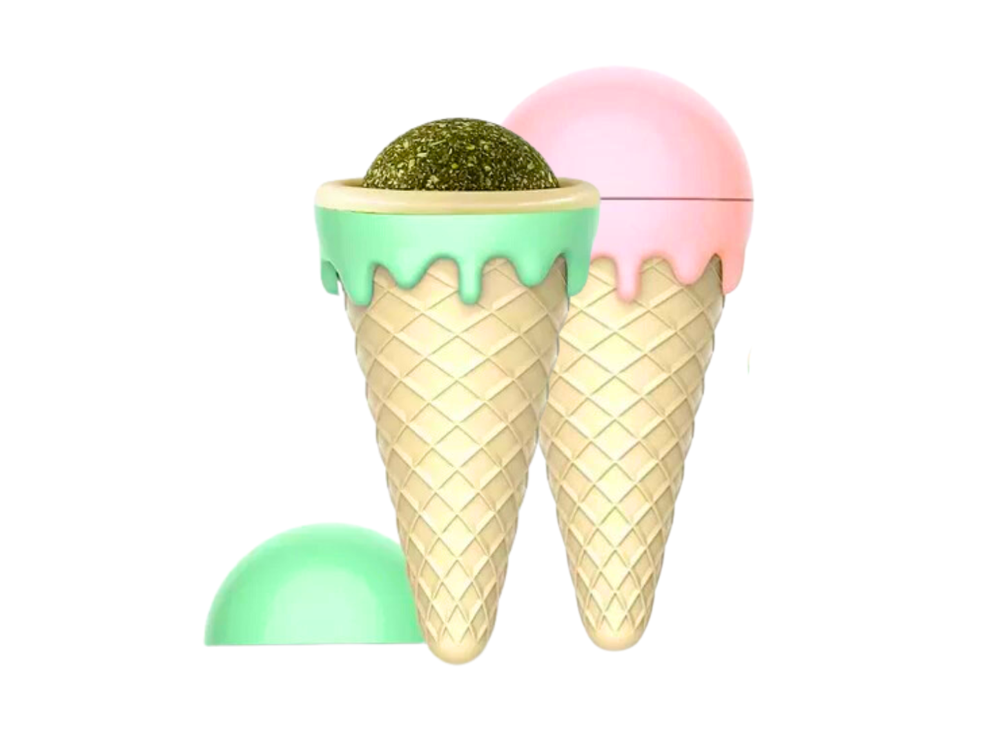 JUGUETE C/BOLA DE CATNIP HELADO