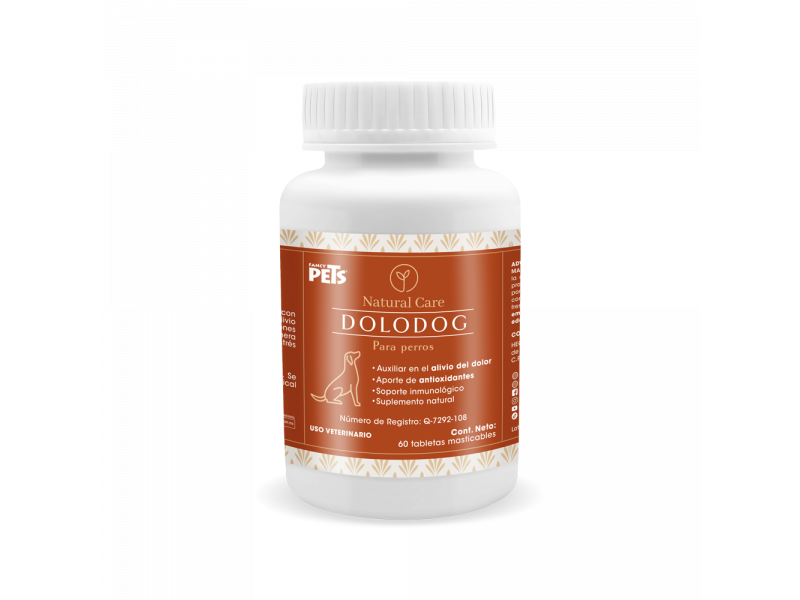 NC DOLODOG TABLETAS MASTICABLES P/PERROS 60 TAB