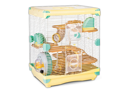 JAULA SUNNY HASMTER LAND IMPORTADA AMARILLO