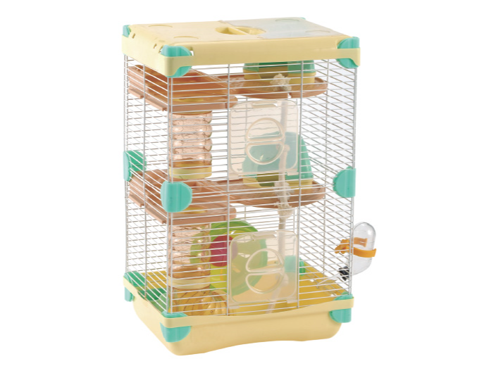 JAULA SUNNY HAMSTER LAN IMPORTADA AMARILLA