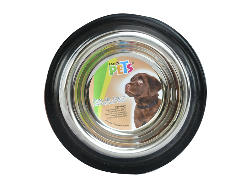 PLATO DE ACERO INOXIDABLE