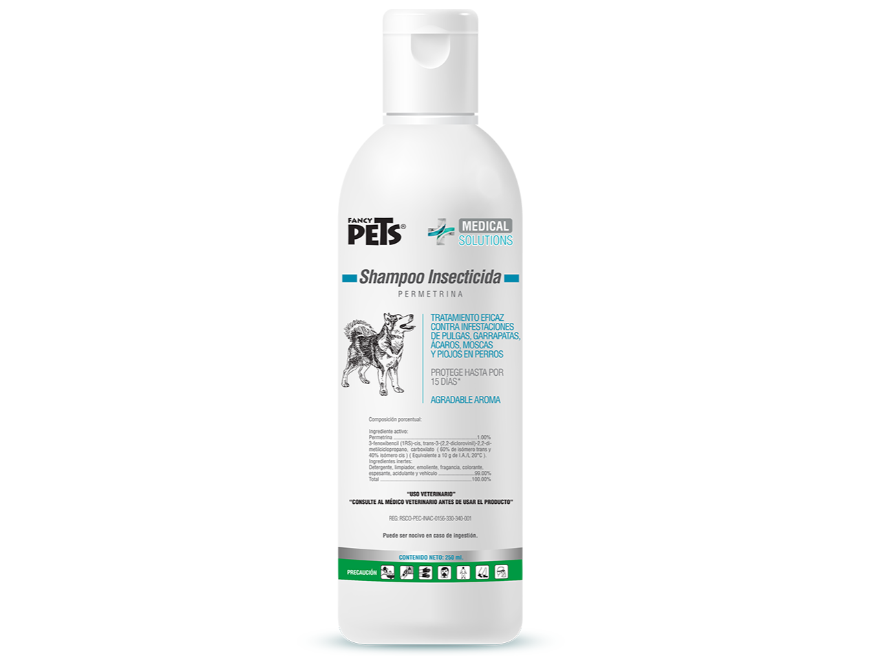 MS-SHAMPOO INSECTICIDA 250 ML