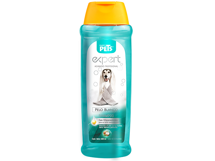 SHAMPOO EXPERT PELO BLANCO 500 ML