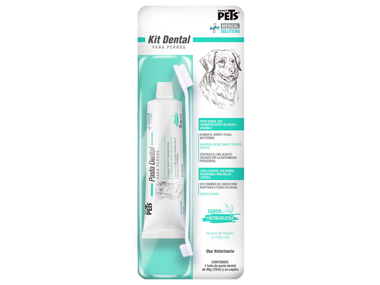 MS - KIT DENTAL ANTISARRO P/PERROS KIT DENTAL ANTISARRO PARA PERROS MEDICAL SOLUTIONS