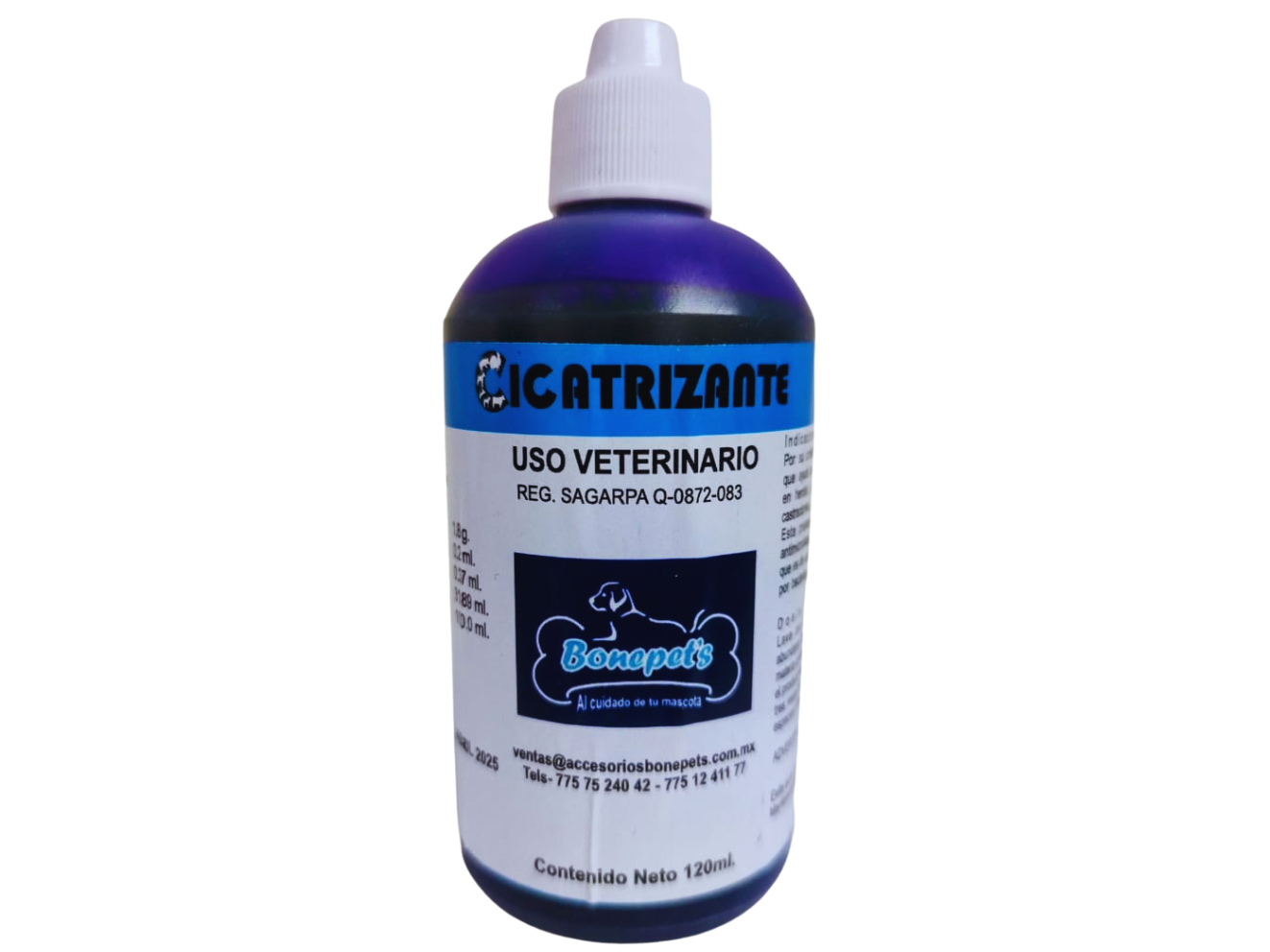 AZUL CICATRIZANTE GOTERO 120 ML