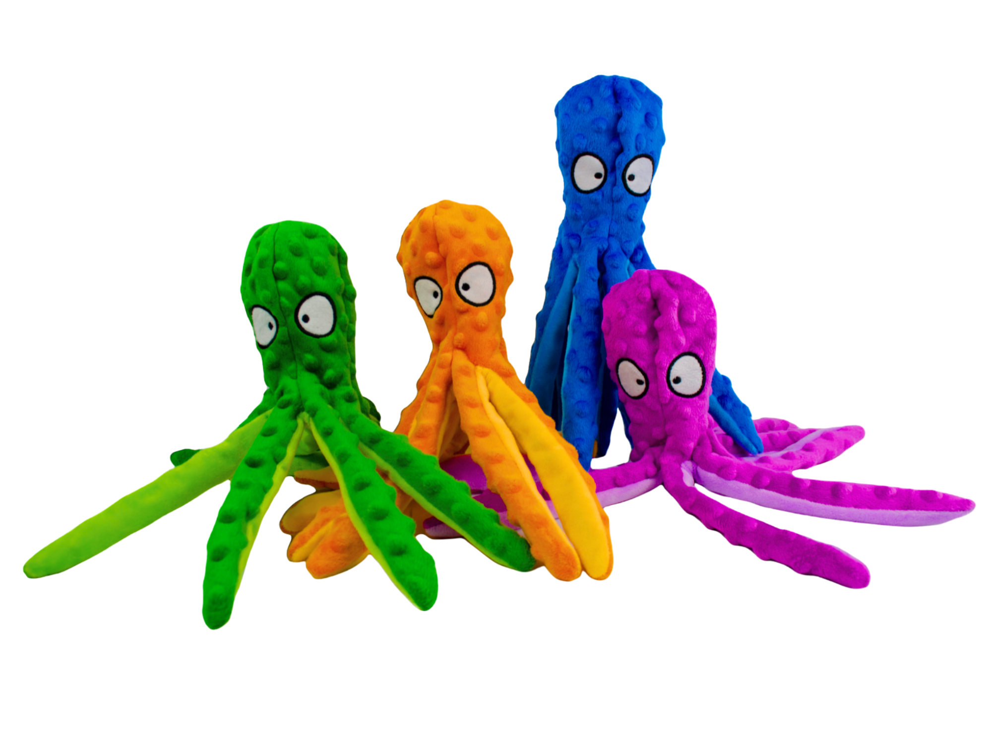 FLUFFY CHUM PELUCHE PULPO COLORES