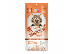 YUMMY CREAMY P/GATO SALMON BOLSA C/4 SOBRES