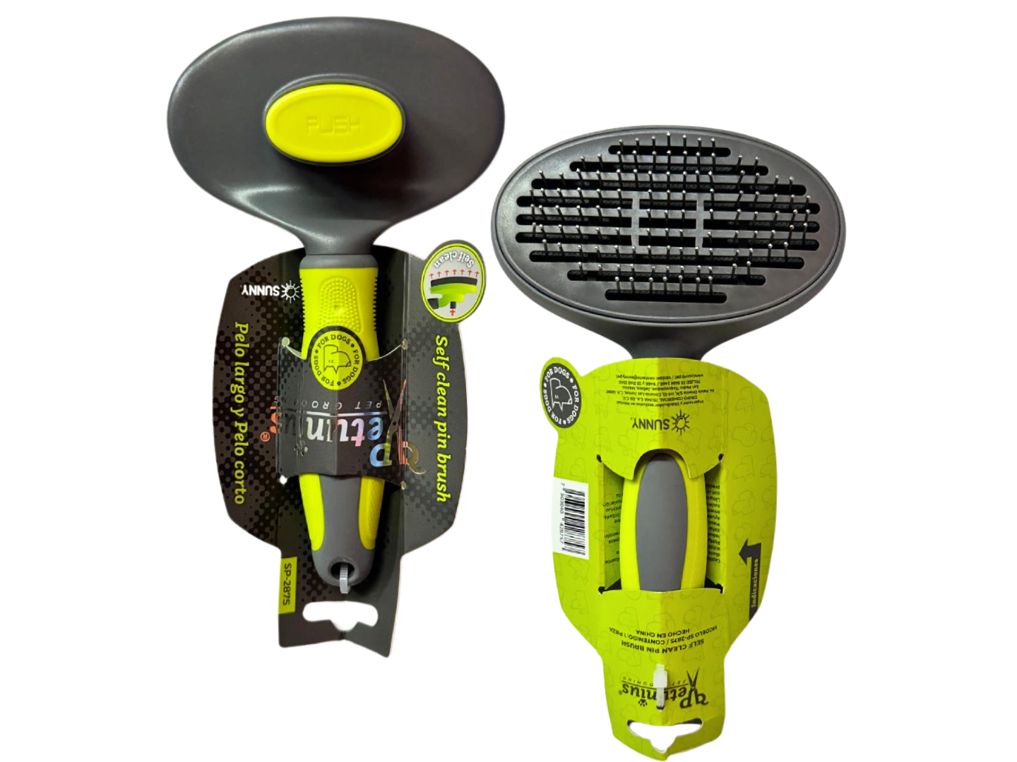 CEPILLO CON SISTEMA DE AUTOLIMPIEZA PETU