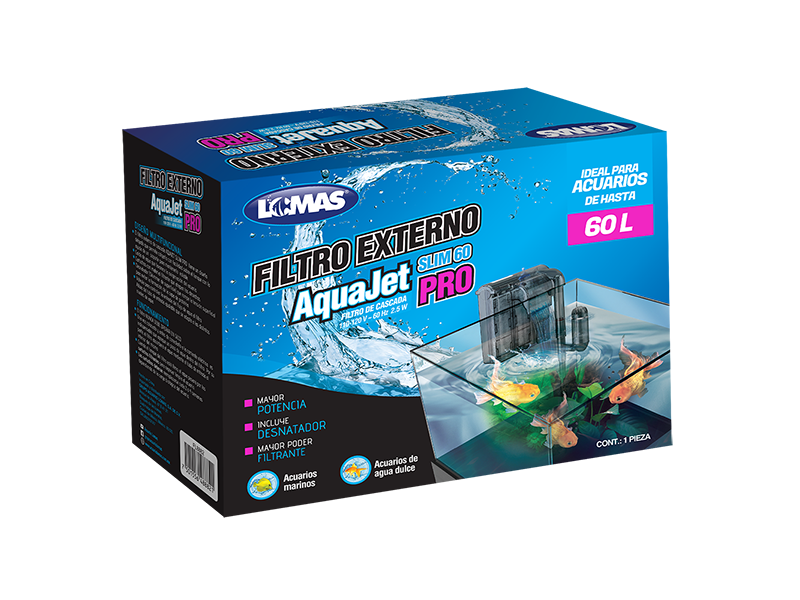 FILTRO EXTERNO AQUIAJET SLI PRO 60 L