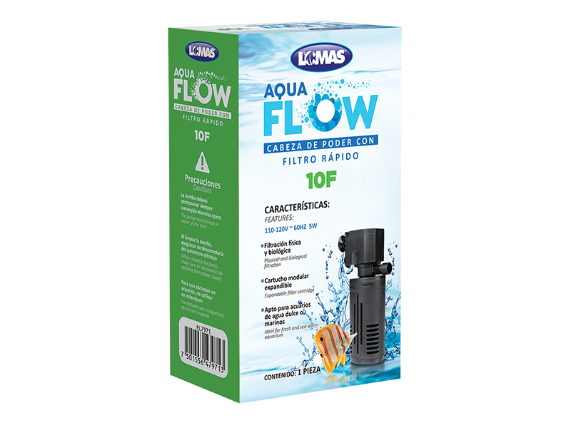 CABEZA DE PODER/FILTRO RAPIDO AQUA-FLOW 10