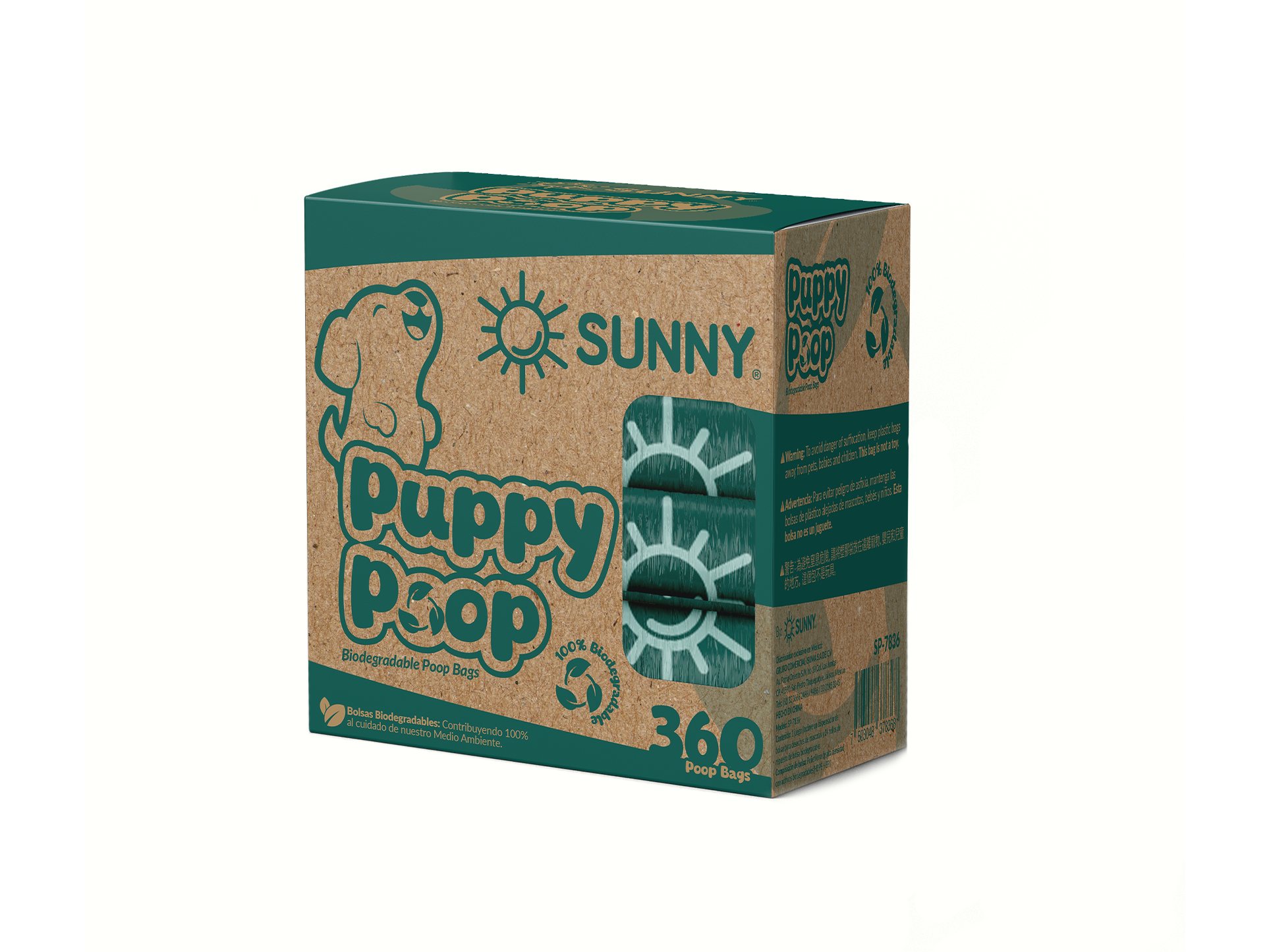 SET 24 ROLLOS 360 BOLSAS 15 MIC BOID+ DISPENSADOR