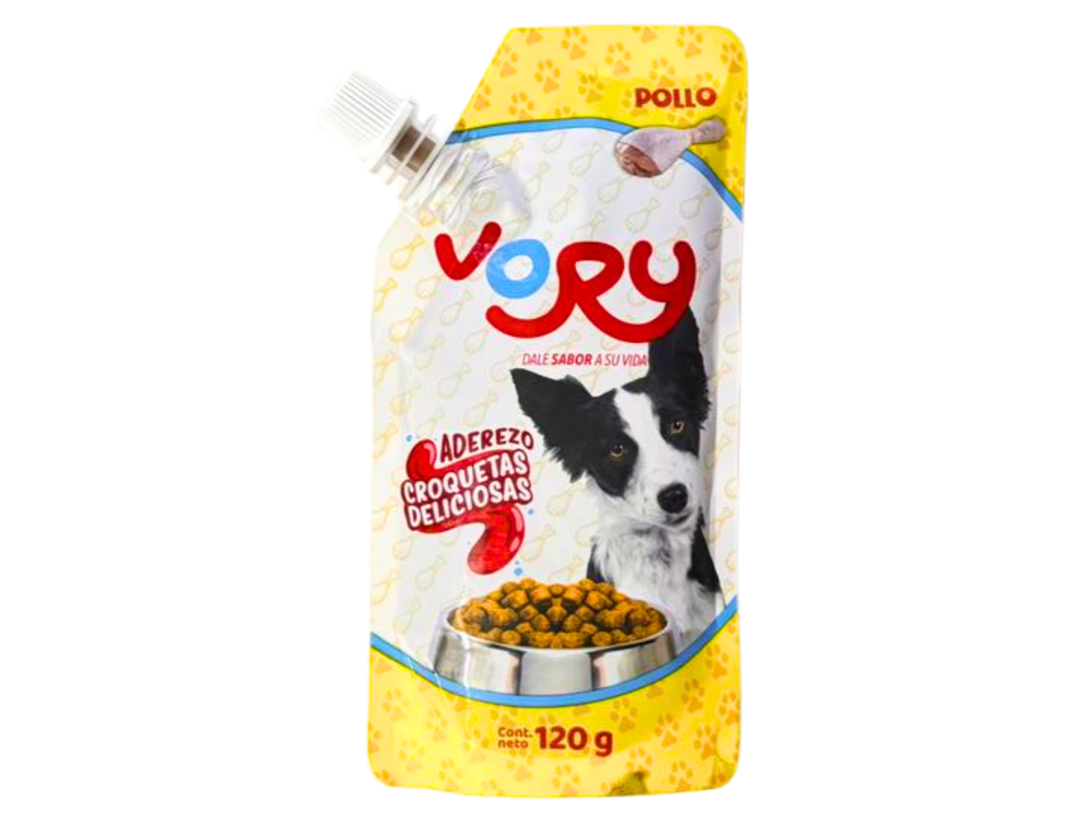 ADEREZO VORY DE POLLO 120 G POUCH