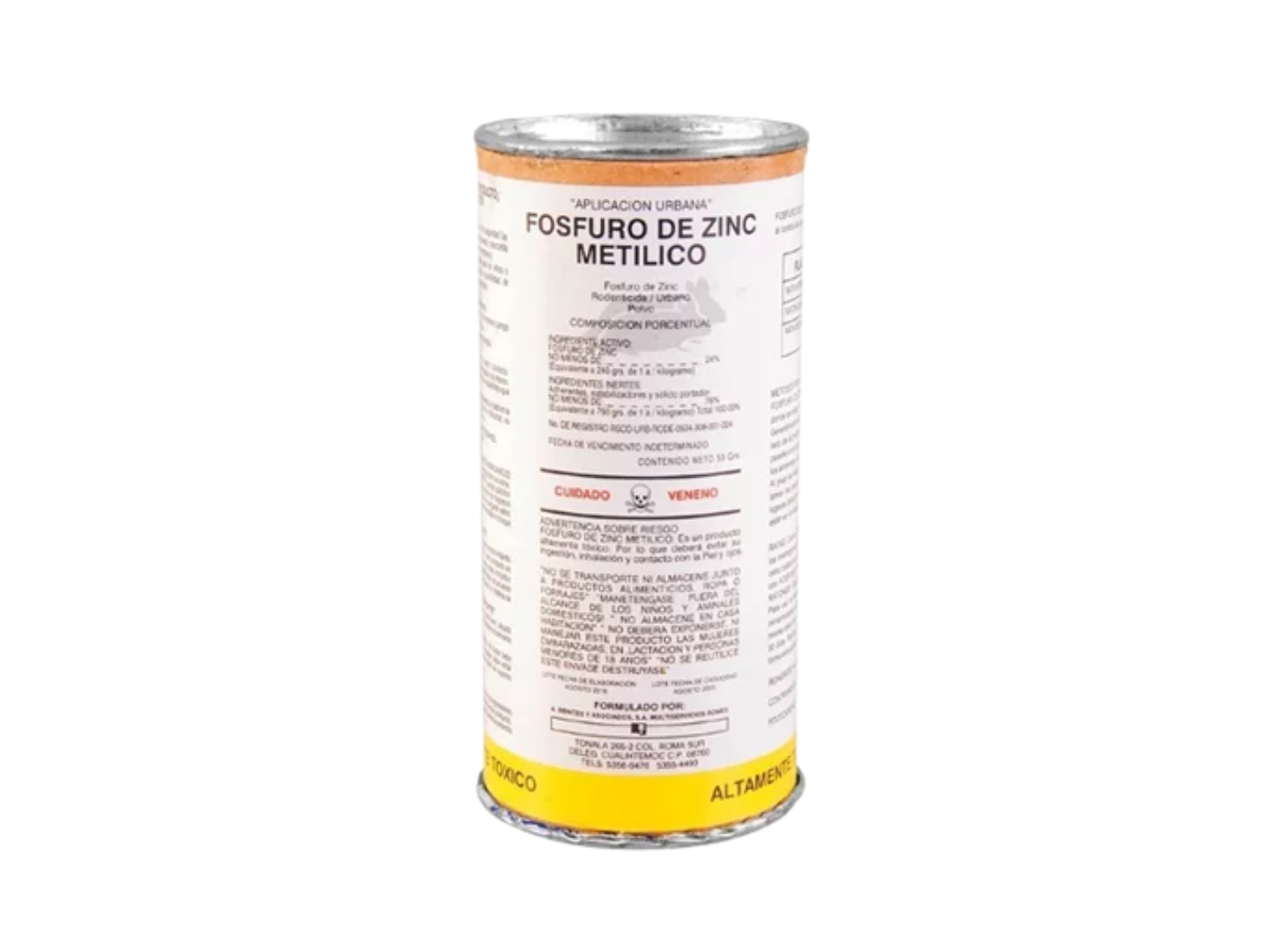 FOSFURO DE ZINC 50 GRS