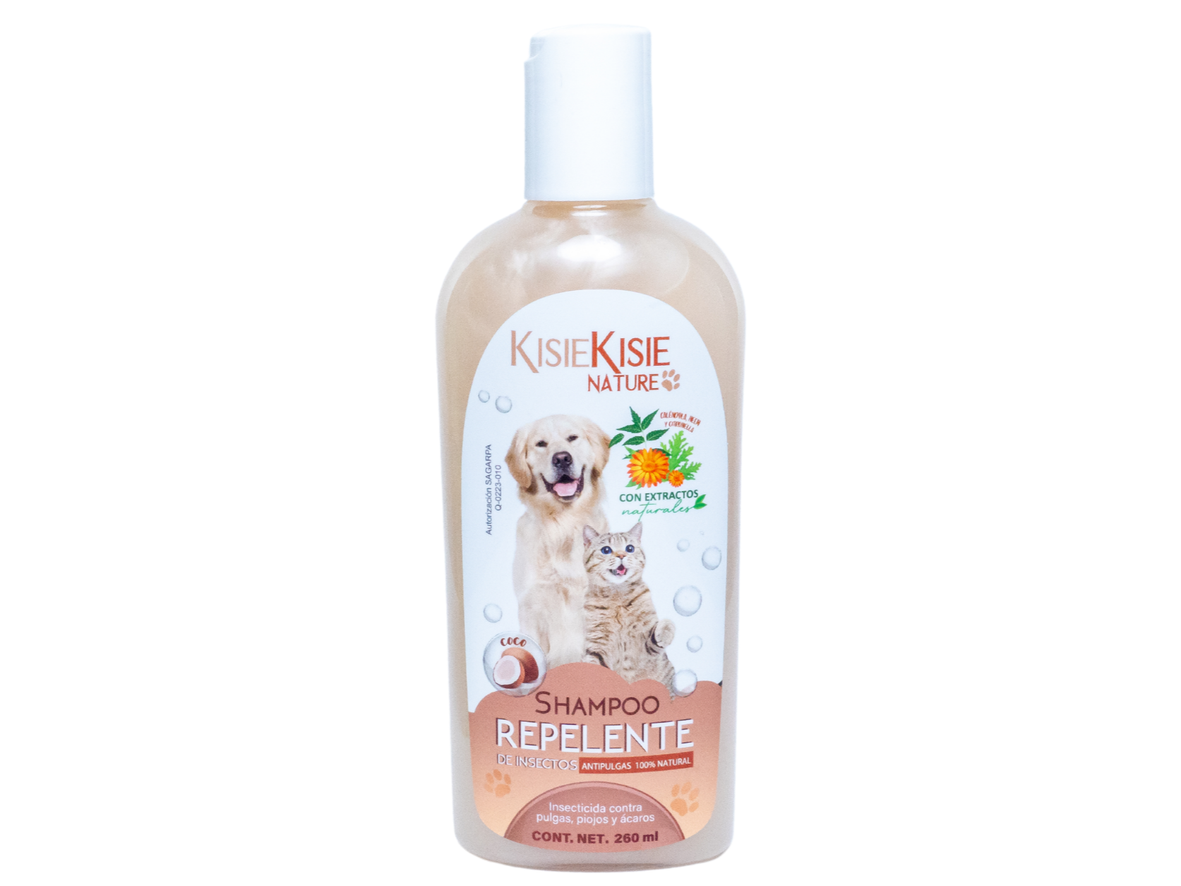 SHAMPOO REPELENTE INSECTOS COCO 250 ML