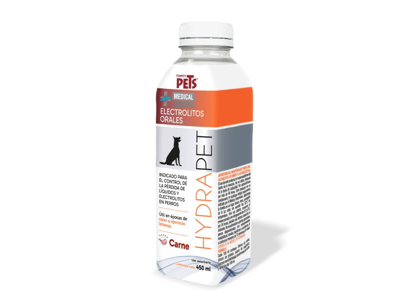 HYDRAPET ELECTROLITOS ORALES SABOR CARNE P/PERRO