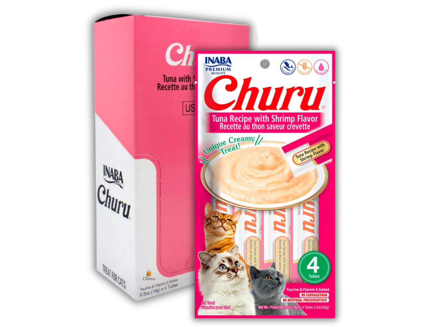 CHURU ATÙN Y CAMARON C/4 PIEZAS