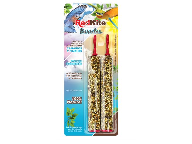 BARRITA DE SEMILLAS PARA CANARIO Y FINCHES 2 PZS