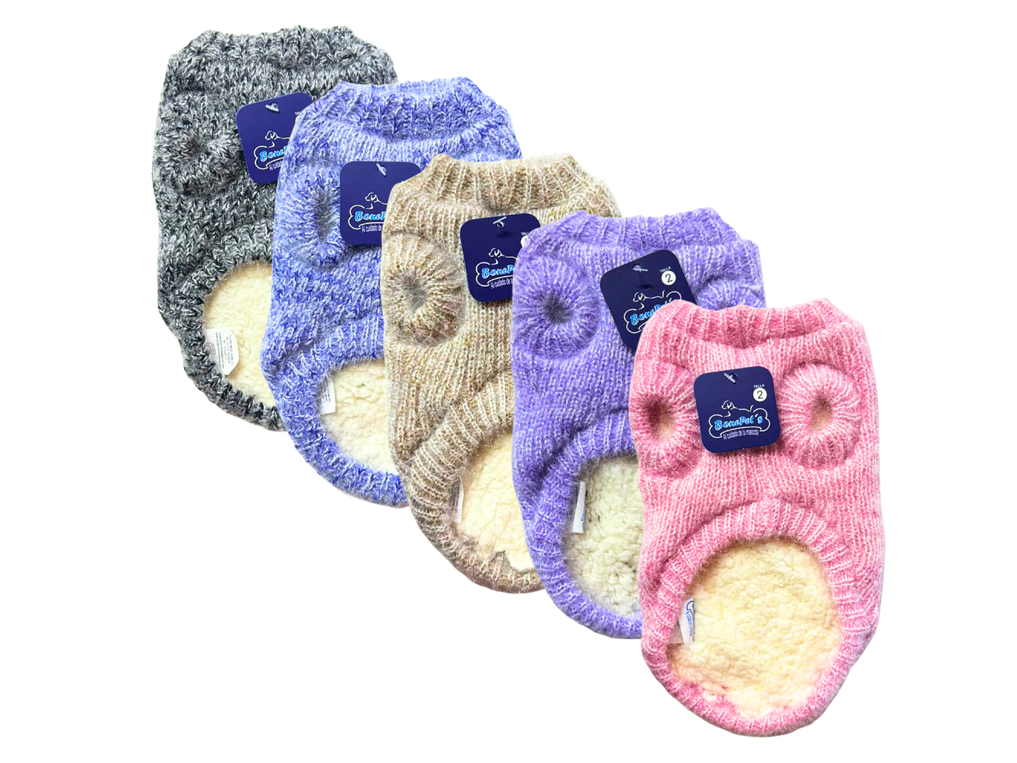 SUETER TEJIDO JASPEADO DE ANGORA