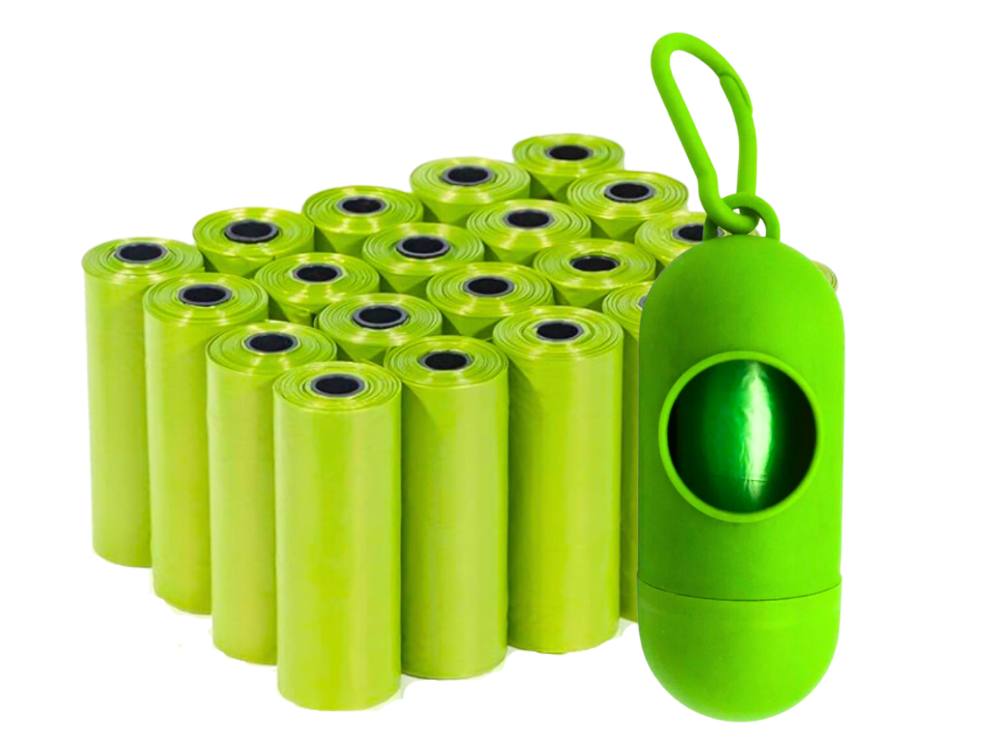 PAQUETE DE 45 ROLLOS DE BOLSAS + DISPENSADOR GRATIS