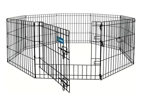 CORRAL METALICO SUNNY PLEGABLE 8 PANELES 30" (76 CM)