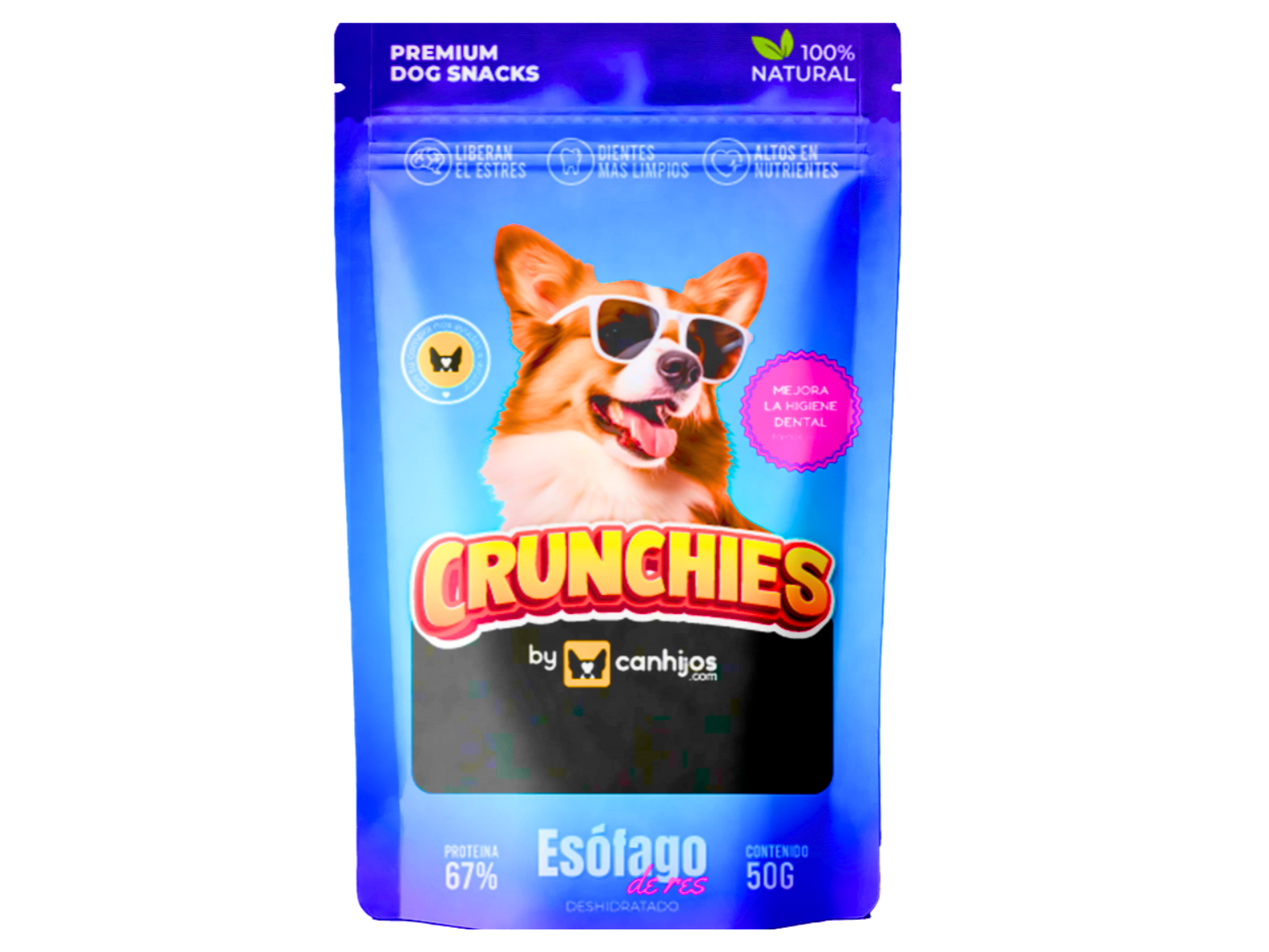 CRUNCHIES ESOFAGO DE RES 50 G