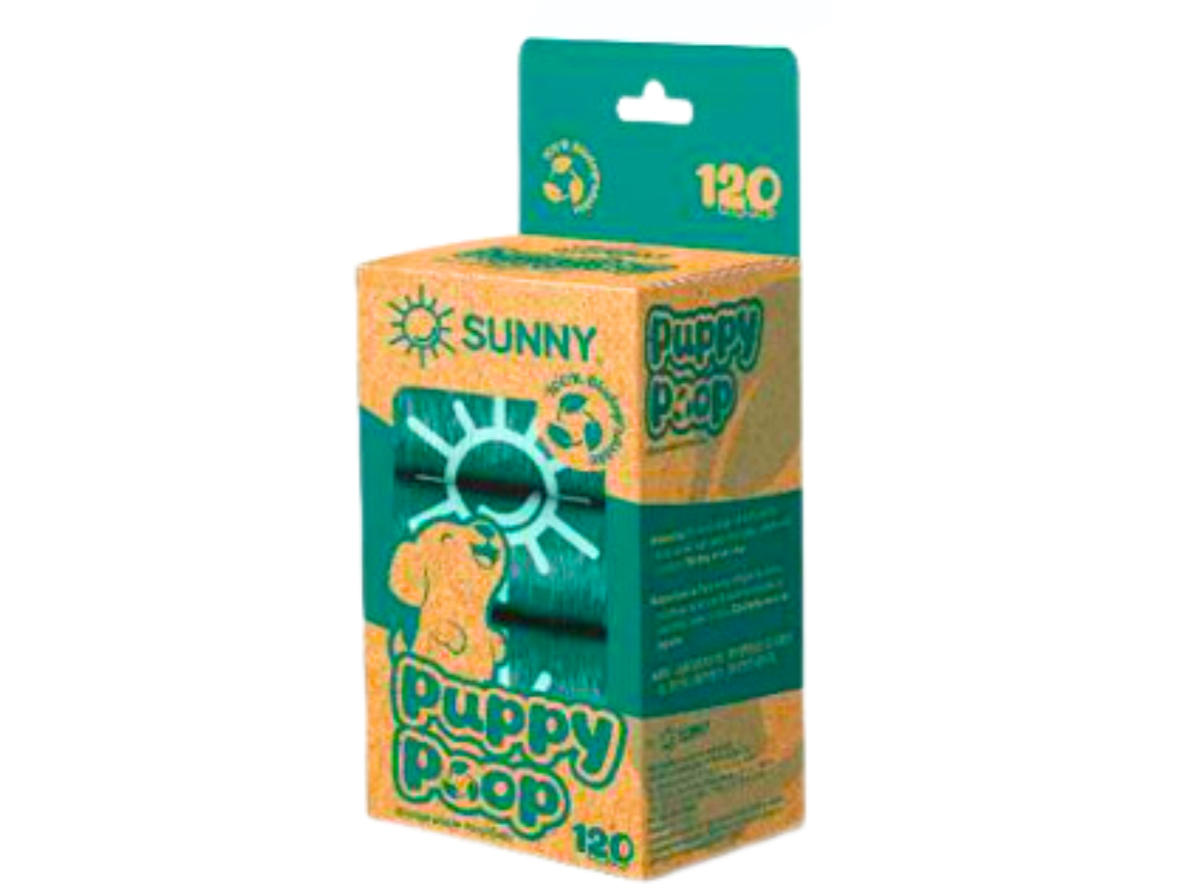 CAJA 8 ROLLOS C/120 BOLSAS BIODEGRADABLE