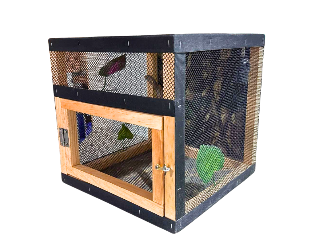 TERRARIO PARA REPTIL CUBO 30X30X30