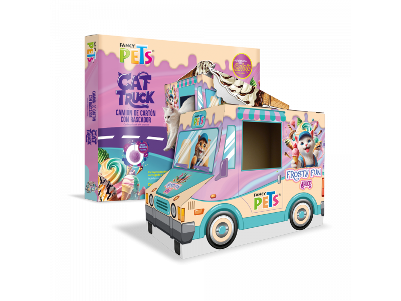 CAMION DE HELADOS C/RASCADOR