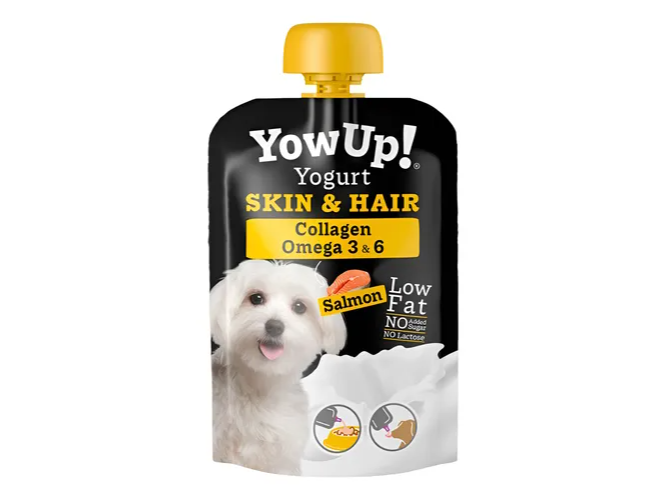 YOWUP PERROS SKIN & HAIR SABOR SALMON 115 G